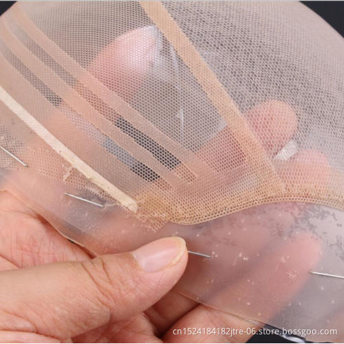 factory wholesale hot sales human hair silicone wigcap